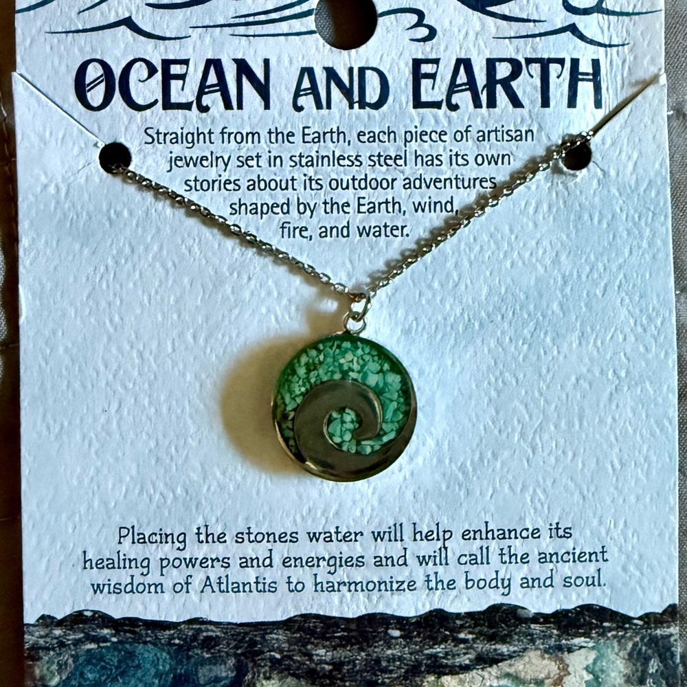 Green Artisan Necklace